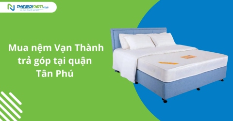 Mua Nệm Vạn Thành Trả Góp Tại Quận Tân Phú | Thegioinem.com